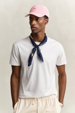 GANT Herren Seersucker Cap (ONE SIZE) Rot