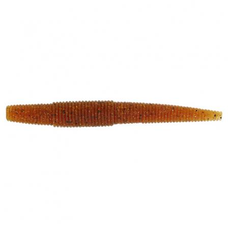 Westin Ned Worm 9cm, 5g (6-pack) - Motoroil Pepper