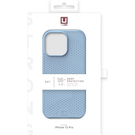 iPhone 13 Pro Max U Dot Cover, Cerulean