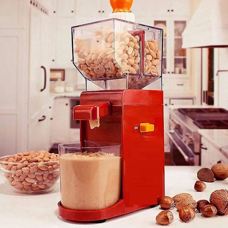 Sähköinen maapähkinävoikone, seesamikastikkeen pähkinämylly, automaattinen jauhatuskone, Fo