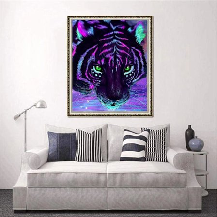 Timanttimaalaus DIY 5D timanttimaalaus - 30x40cm-tiikeri - spot-myynti