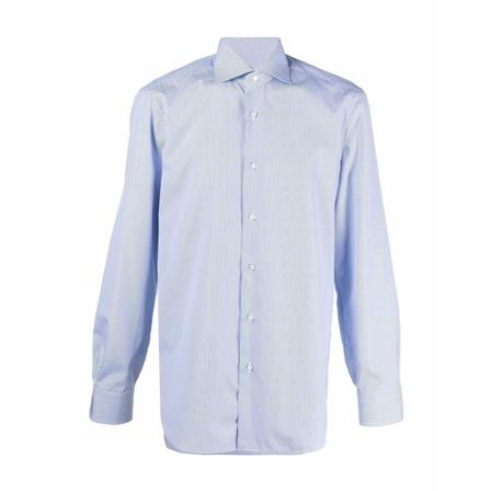 Barba, Shirt D2U13P01855313U Blauw, Heren, Maat:M