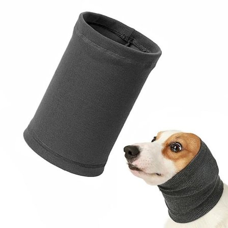 Pet Dog Snood Neck Ear Protection Anxiety Relief Bathing Grooming