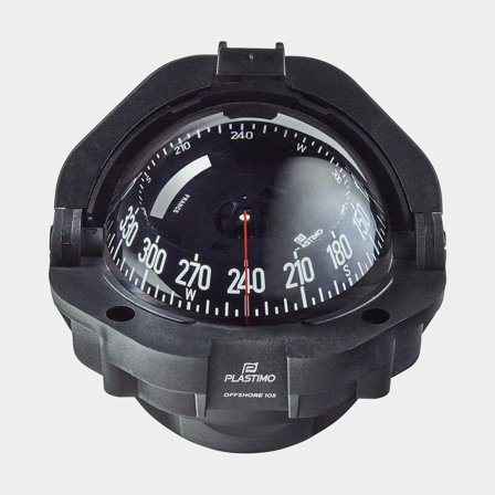 Bootkompas Plastimo Offshore 105, Ø91 mm, schotmontage, zwart