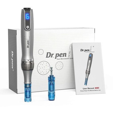 Professionell Dr.pen Kit M8S Elektrisk USB Ultima Trådlös Derma Nålar Hudvård
