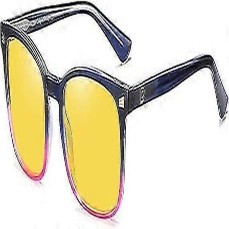 Natkørselsbriller Damer Herre Gule Polariserede Glas Anti-blænding UV-beskyttende Briller