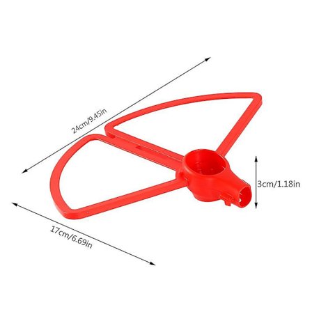 Røde 6 stk. Yuneec Typhoon H480 Propellerbeskyttelse Hurtigudløsning