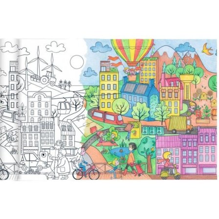 Pedagogiska leksaker - Färgfris - Ekologisk stad - AVENUE MANDARINE - Blandat - Vuxen