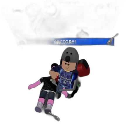 Grå roblox mössa med öron