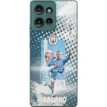 Kompatibel Mobilcover til Motorola Edge 50 Erling Haaland Manchester City Norge målmaskinen med 22 PL-mål brutalt afslutning og unik fysik, som domine