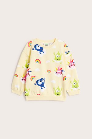 Kappahl | Sweatshirt Babblarna Lys beige 74/80 | Lys beige