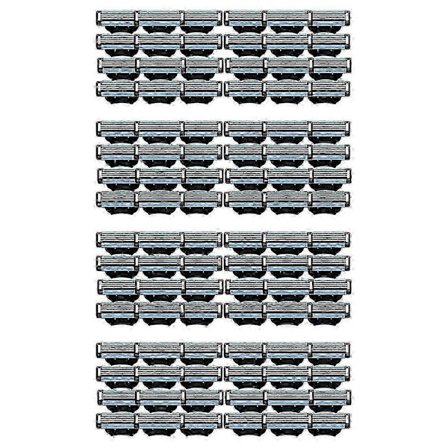 96 kpl Mach 3 -terävaraosia, yhteensopiva Gillette Mach 3 -miesten partahöylän vaihtokasettien kanssa