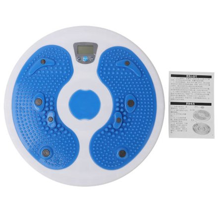 Elektronisk Kaloriräknare Träningsutrustning Magnet Massage Midjetwisterplatta