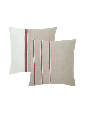 Svanefors Caisa Kuddfodral 2p Jultextil Beige 45x45 cm