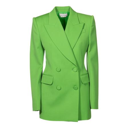 Alexander McQueen Blazers , Groen , Dames , Maat: M
