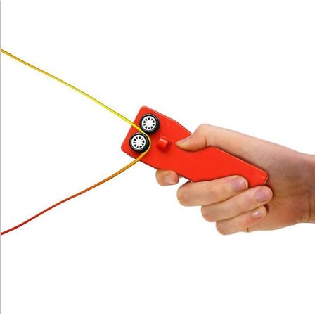 Håndholdt Zip String Rope Launcher Thruster Loop Lasso String Shooter Toy