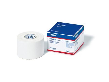 Strappal Sporttejp Strappal 4cmx10m - Lyreco - Sjukvård och omsorg - Kompression och stöd - Stöd och Gips
