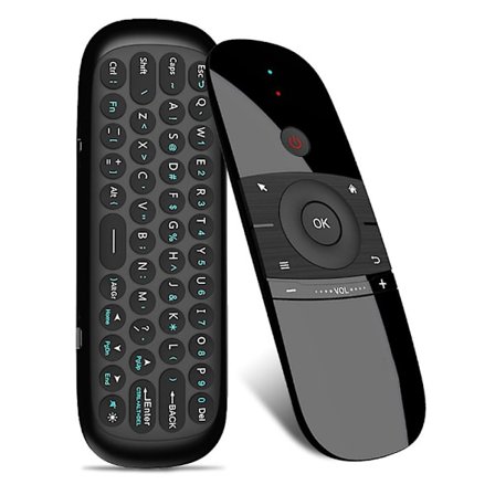 Universell TV-fjärrkontroll Air Mouse, trådlöst tangentbord Fly Mouse Connec