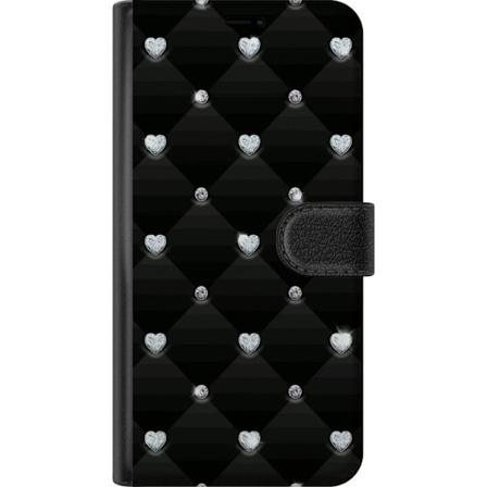 Samsung Galaxy S24 FE Plånboksfodral Bling Heart