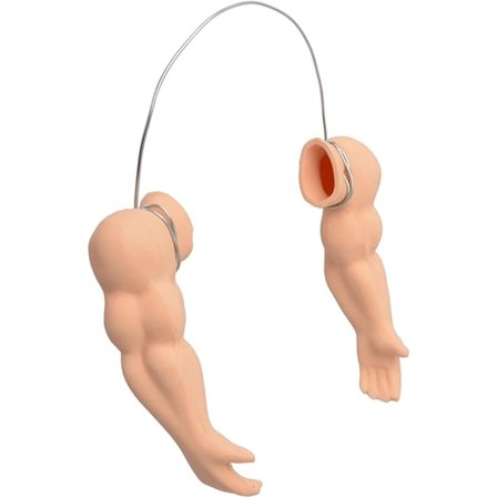 Parodi Muscle Chicken Arm Toy Artificiell Arm Cosplay Cosplay För Kycklingar Höns