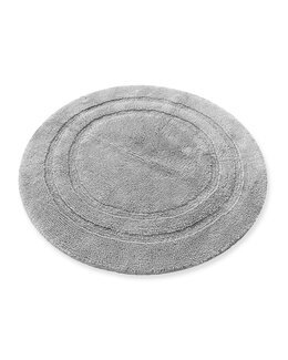Bademåtte Turin rund Grå