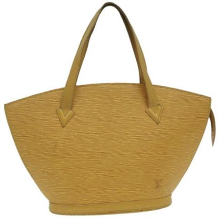 Louis Vuitton Vintage, Pre-owned Leather Saint Jacques Geel, Dames, Maat:ONE Size