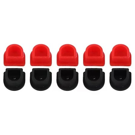 10 STK FOR Anderson Plugg Kobling Vanntett Fiksert Plugg 50A-350A Rød Svart Positiv Negativ Strømkontakt Fiksert Plugg