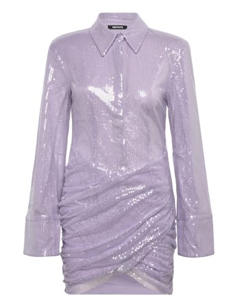 Sequin Mini Dress Purple ROTATE Birger Christensen