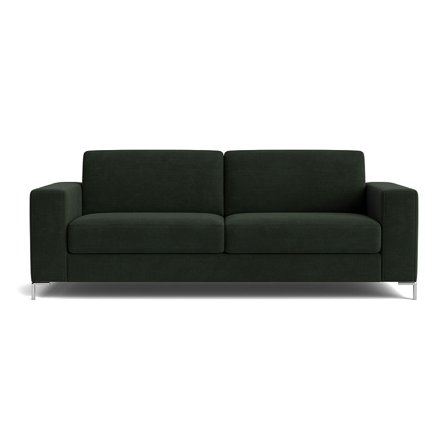 Pesaro 3 personers sofa - Wind Mørkegrøn - 222x92x84 - Sofa, 3 personers sofa