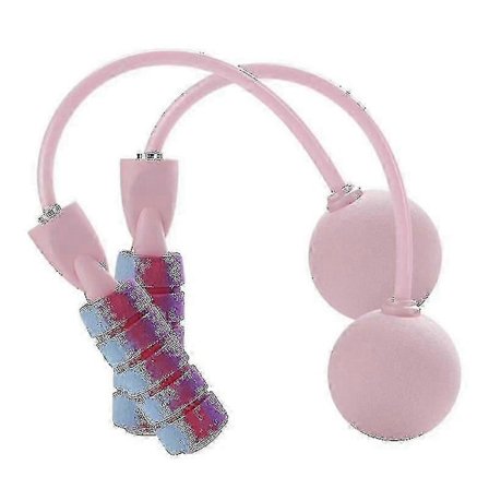 Sjippetov, trådløst sjippetov med vægt, sammenfiltringsfrit hurtigt trådløst sjippetov, passer til alle færdighedsniveauer, bedst til fitness 