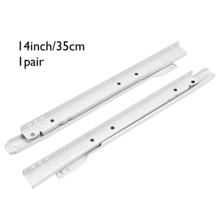 1 pari laatikon kiskoa kaksi kaappikiskkoa 14 TUMAN/35 cm 14inch/35cm
