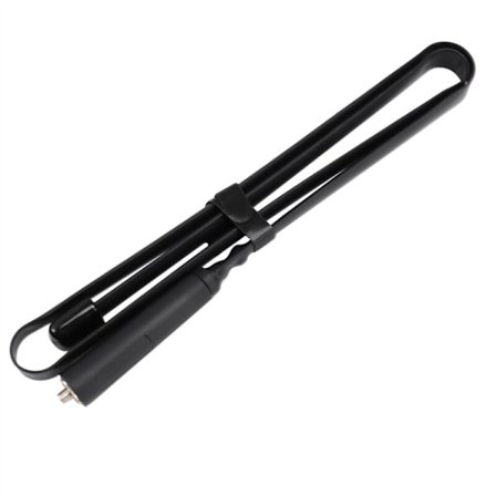 42,5 tommer SMA-hun Dual Band 144/430Mhz foldbar antenne til Baofeng UV-9R UV-XR