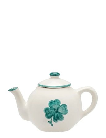 Anna + Nina Shamrock Tea Pot - Green - 600 ML