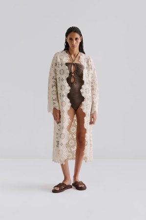 Malina - Kiana maxi kaftan - M/L - Sand