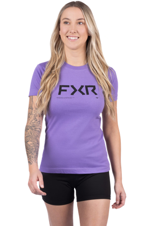 T-shirt Dames FXR Hydrogen Premium Amethist M