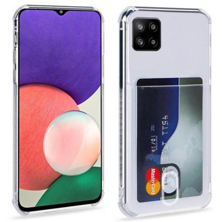 Silikon Skal Med Kortplats Samsung Galaxy A22 5g