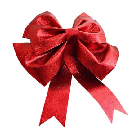 Stor julesløjfe dekoration bryllup stor sløjfe ornament til ferietræ krans veranda vindue dør dekor