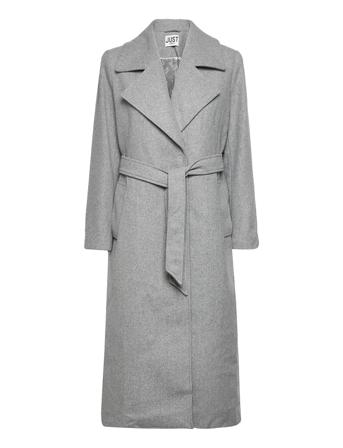 Closed Melange Coat Grey Just Female