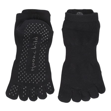 Moonchild Grip Socks High Onyx Black M, Tøj & Bolig, Strømper, Træningssokker