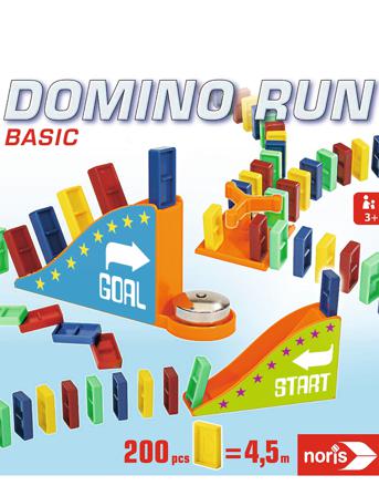 Domino Run Basic Toys Puzzles And Games Games Domino Multi/mønstret Simba Toys