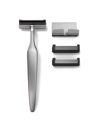 Melle. Razor Kit, Mænd, Barbering, Skrabere & Blade