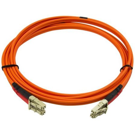 StarTech 2m Fiber Optic Cable - Multimode Duplex 50/125 - LSZH - LC/LC - nettverkskabel - 2 m