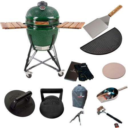 Kamado Sumo Midi Grön m. smashpaket | Utematlagning > Grillar > Kamadogrillar | Bagaren och Kocken
