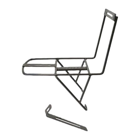 Cykel Främre Pakethållare Bärbar Cykelutrustning för Cykelturer och Shopping