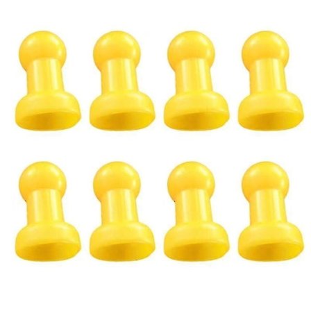 Trampoline End Caps - Trampoline End Cap | Set med 8 beskyttelseshetter for trampoline nettstenger | 25mm