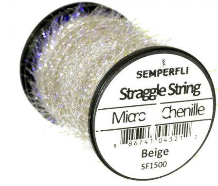 Semperfli Straggle String UV Micro Chenille - Beige