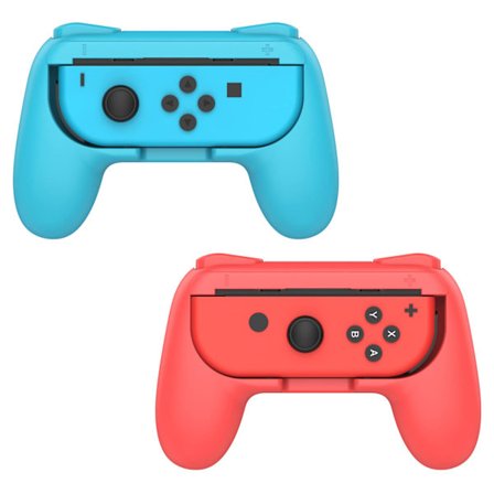 2-delars handtagsset kompatibel med Nintendo Switch/Switch OLED 2021 Joy Cons-kontroller
