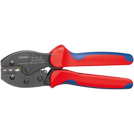 Knipex 9752-series PreciForce Crimptång 975236 - För isolerade kabelskor, Tänger & tvingar