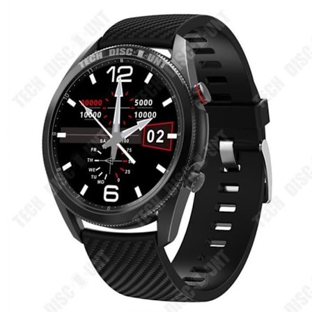 Älykäs Bluetooth-kello - TD - 1,28 tuumaa - Urheiluseuranta - Musiikkisoitin - Valkoinen