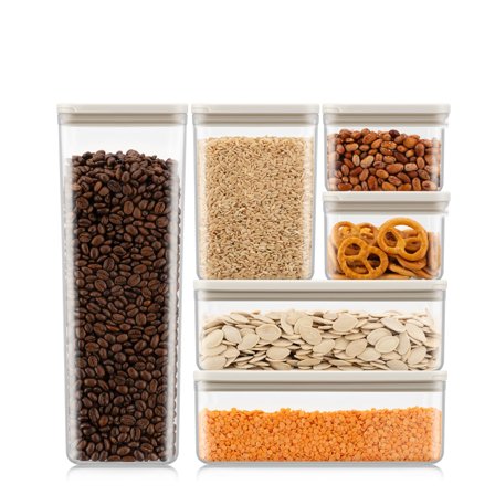 Bodum Canteen säilytyspurkki 6 osaa, valkoinen